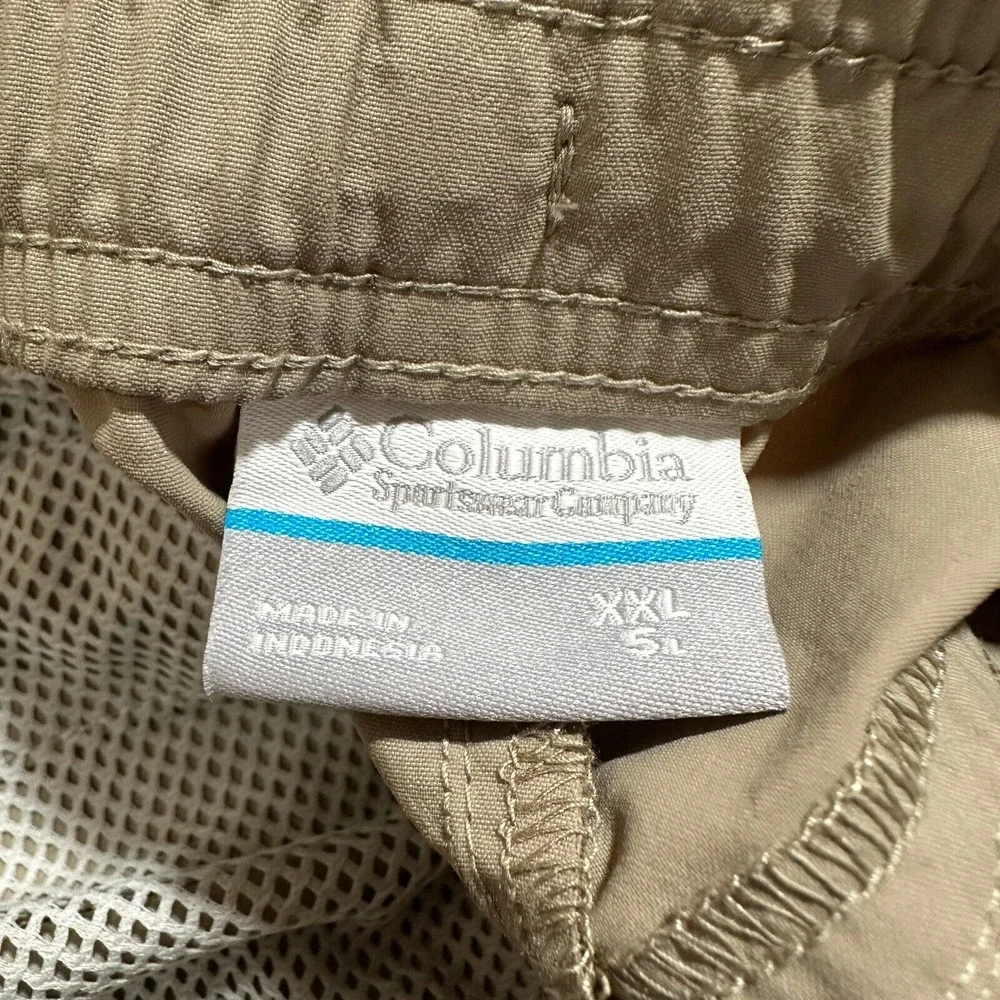 NWT Columbia Shorts Womens 2XL Khaki Sandy‎ River Pull On Hiking Camp Outdoors